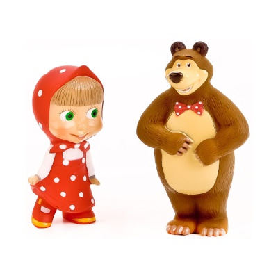 Набор игрушек для купания Маша и Медведь Играем Вместе 3R-35RMM